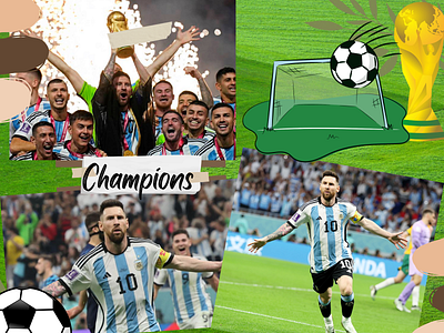 Lionel Messi Makes World Cup History. argentine design football football players graphic design lionel messi qatar world cup soccer sports worlcup football