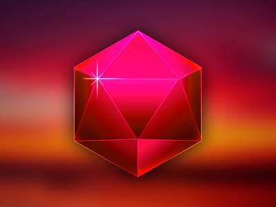 Gem achievement game glow ios ipad iphone shine stone ui