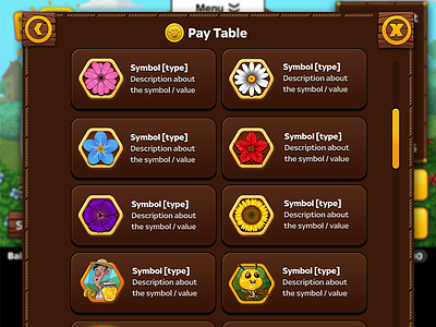 Pay Table icons android beehive game icons ios iphone menu