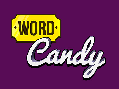 Game logo concept v1 android candy concept game ios iphone logo word