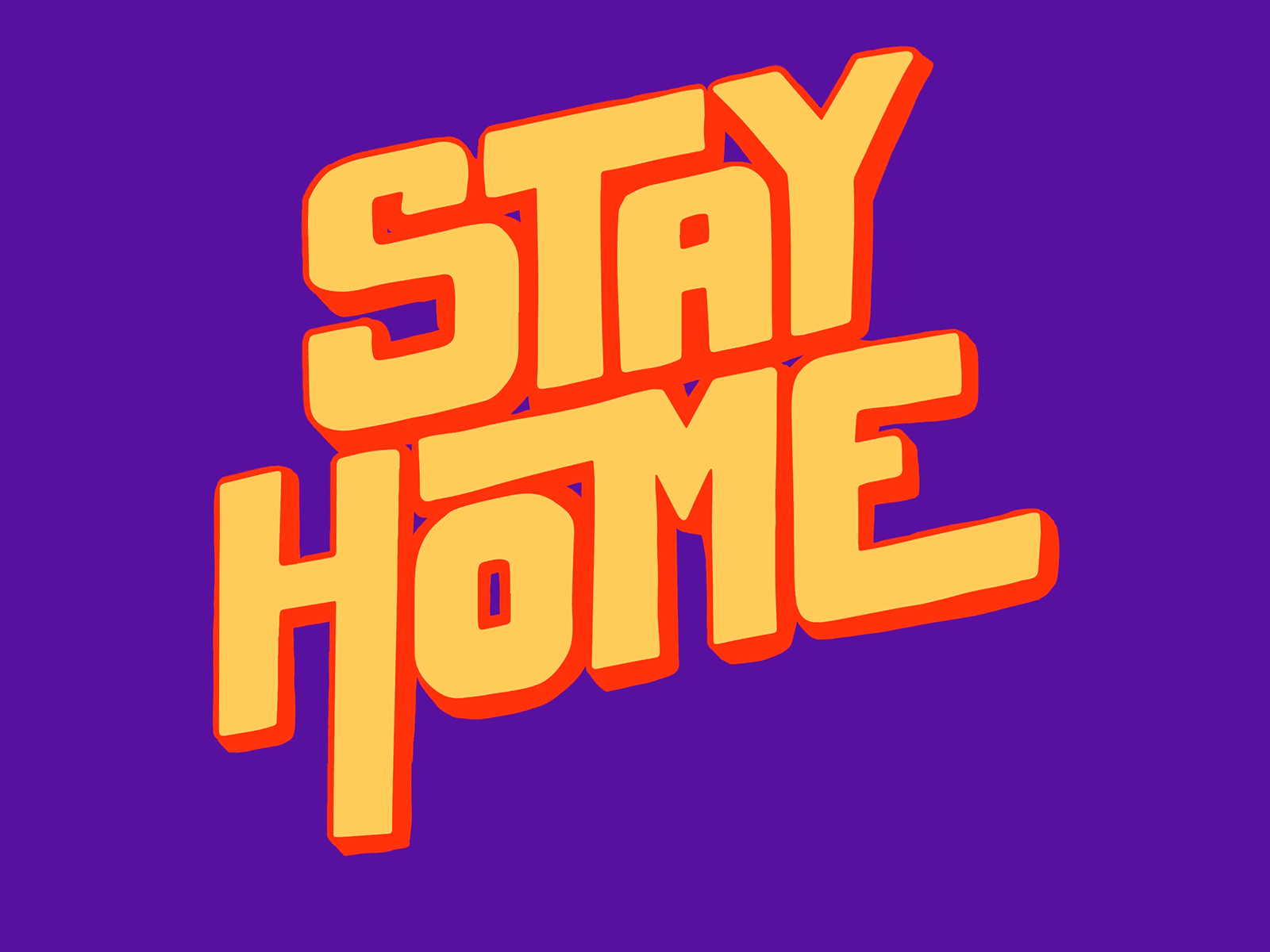 Stay Home Film Club Logo Design & Animation