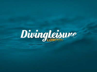 Diving Leisure London Branding branding design logo typography