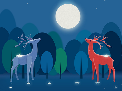 deer illustration