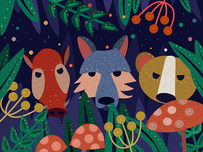 Copy - Forest Illustration illustration