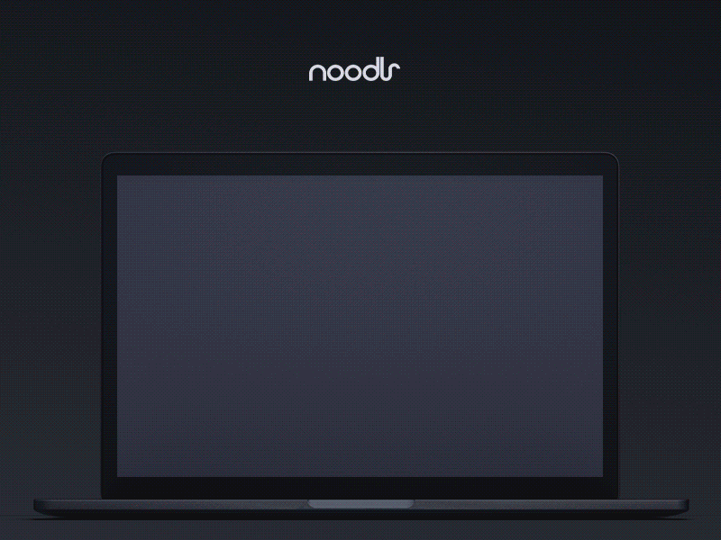 Noodlr: Web App illustration music principle product design prototype sketch ui ux web app