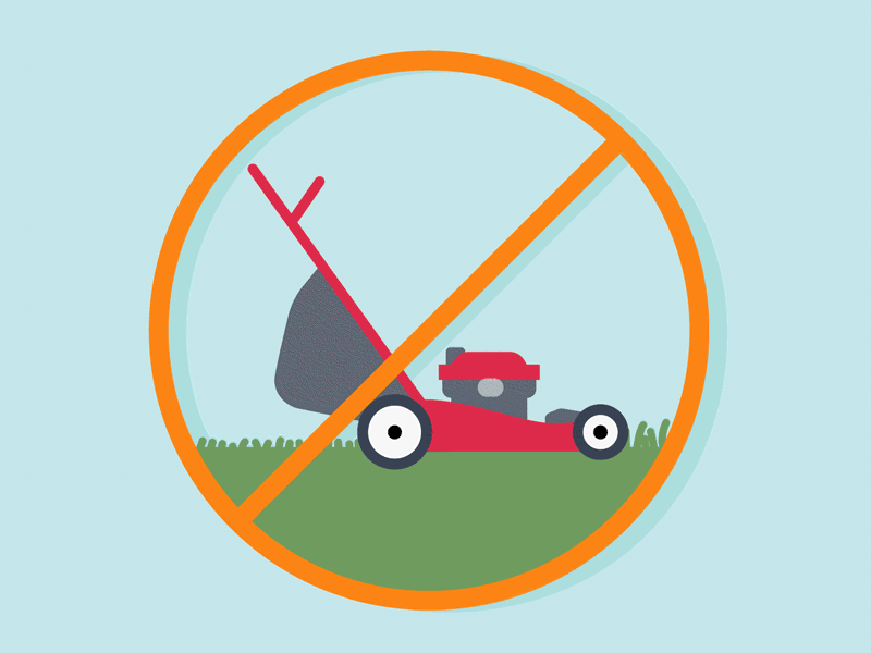 Lawn Mower air animation cutting gif grass illustration lawn mower nature outdoors smoke vector