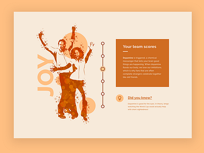 World Cup Emotions - Joy animated page colour design illustration minimal people storytelling transition ui design vibrand website