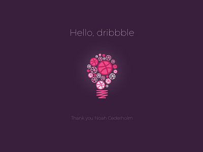 Hello, Dribbble!