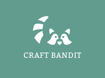 Raccoon logo version 2 animal clean logo minimalist raccoon