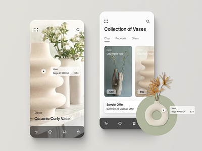 Zara Home App concept ecommerce ecommerce app ecommerce design mobile mobile app mobile app design online shopping online store ui
