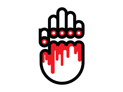 Workers' Compensation circles gore hand icon