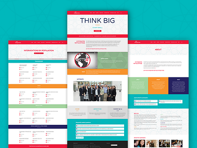 End + Disparities Exchange Website 2017 bold design bright campaign design colorful end disparities information design informative patterns responsive vibrant website