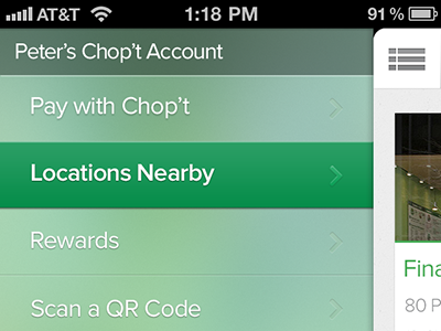 Chopt Proposal green ios kinda flatish