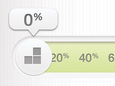 Rectangle 18 android iphone percentage slider tips