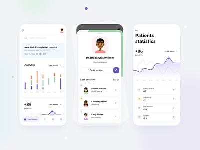 Medical Mobile App design
