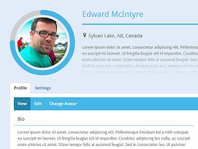 E-Learning WordPress - BuddyPress Student Profile