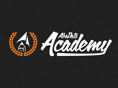 AbaData Academy Brand academy elearning logo type