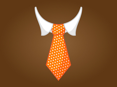 Tie WIP illustration illustrator logo reaction suit tie