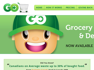 GO-ceries.ca magento shopping web