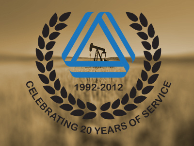 Abacus 20 Years - Two anniversary celebration logo