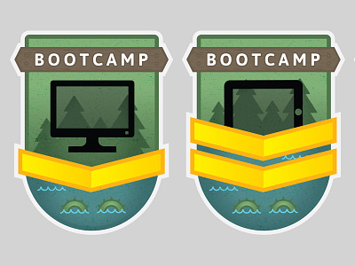 Bootcamp Badges - WIP badge icon sticker