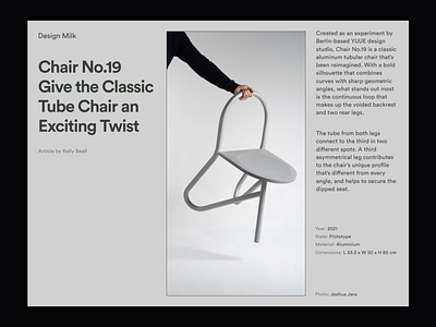 Classic Tube Chair