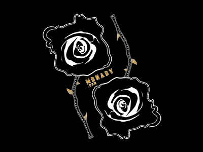 Roses graphic design illustration mdnadv