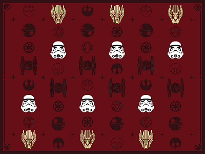 Revenge of Grievous! dark side digital illustration icon pattern star wars