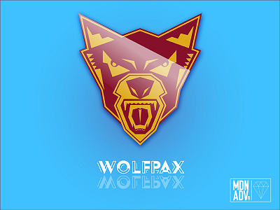 WOFLPAX digital illustration graphic design mdnadv team logo