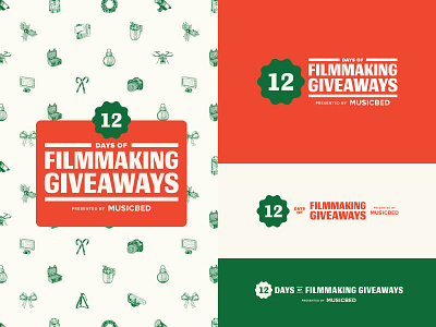 12 Days of Filmmaking Giveaways Branding