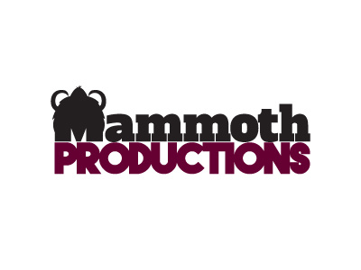 Mammoth Productions Logo design icon logo logotype mammoth productions