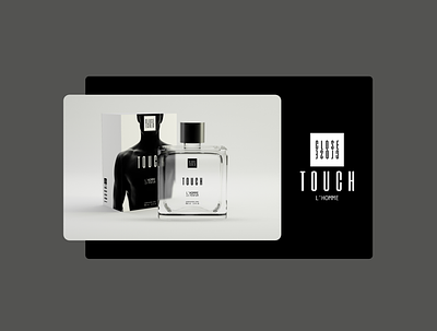 Touch by close 2020 2creative art brand brand design branding canada design identity illustration imad logo montreal new packaging perfume personal photoshop ui