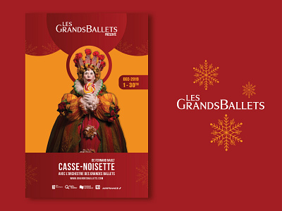 Les Grands Ballets v1 2020 ballets canada creativity design event illustrator indesign montreal new photoshop play poster poster art posters red stars