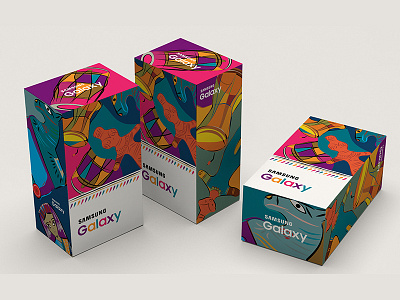 samsung galaxy j series box branding Bangladesh bangladeshi folk art box branding packaging