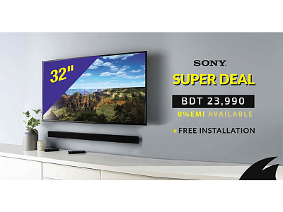 TV sale banner