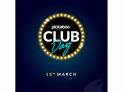 club day sale banner. banner club day graphic design illustration art director design pickaboo