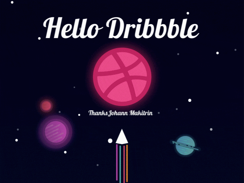 Hello Dribbble hello