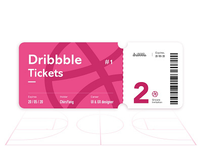 2 invite ball dribble email green idea invitation invite two