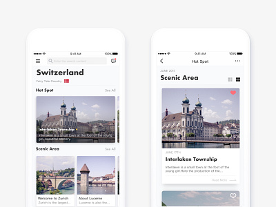 Travel app card concept find flow ios11 social travel ui navigation