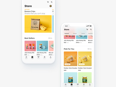 Food Application application catering food ios11 iphone x layout services ui ux
