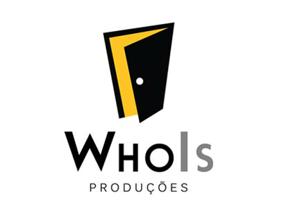 Logo WhoIs Produções branding