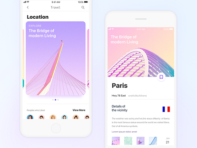 Travel-sharing app —iOS11 Version