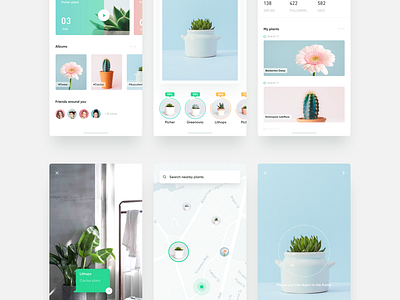 Find Green_Recognition plant App_02 by Hippie Mao. on Dribbble
