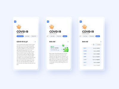 Covid HUB - Detail app application coronavirus covid covid 19 flatdesign ui ux