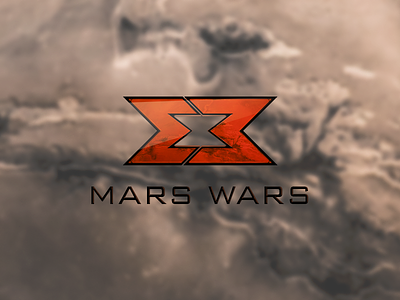 Mars Wars Logo game logo mars wars