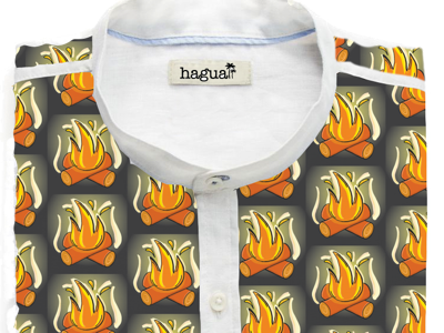 haguaii - your pants are fine, your shirt's on fire custom shirt fire haguaii hawaii the future warm