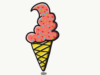 Ice cream by Redondo on Dribbble