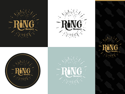 Ring Brewery | Logo design beer branding brewery brewery logo design logo print