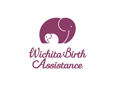 Wichita Birth Assistance branding design logo midwife