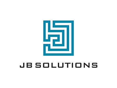 JB Solutions design logo maze print solution